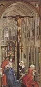 Rogier van der Weyden Crucifixion in a Church (mk08) oil painting reproduction